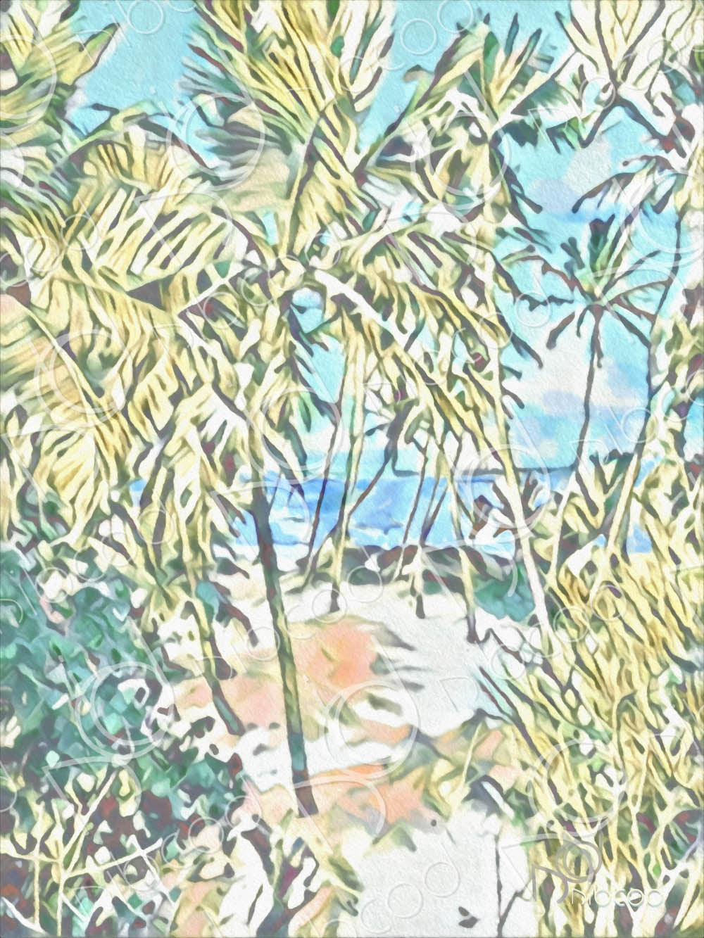 L’anse l’Aquarelle