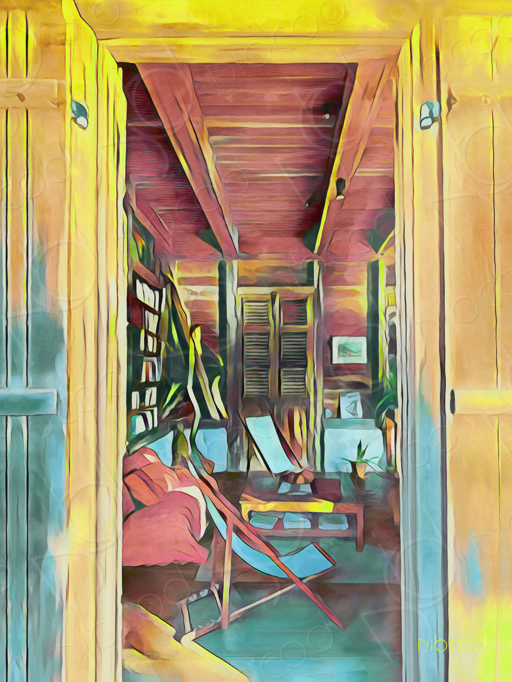 En salon