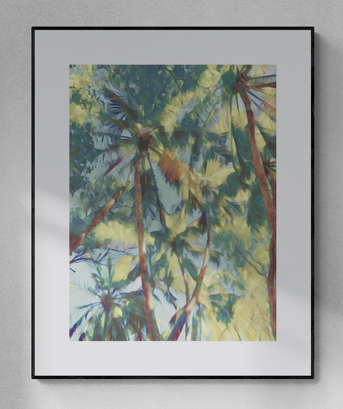 Cocotiers en ciel