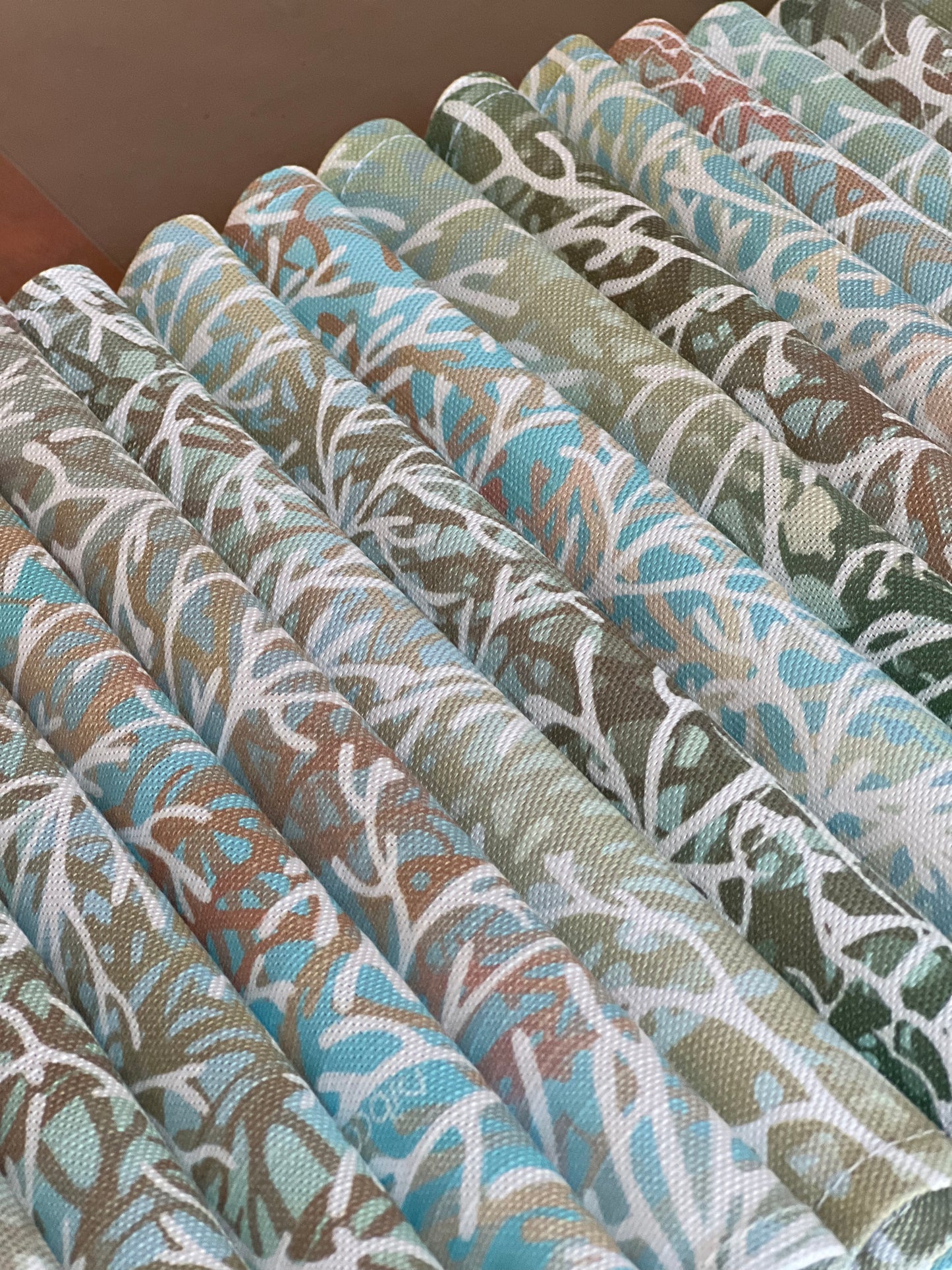 4 Serviettes de Table - Corail