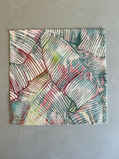 4 Serviettes de Table - Feuille Banane