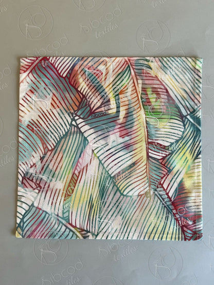 4 Serviettes de Table - Feuille Banane